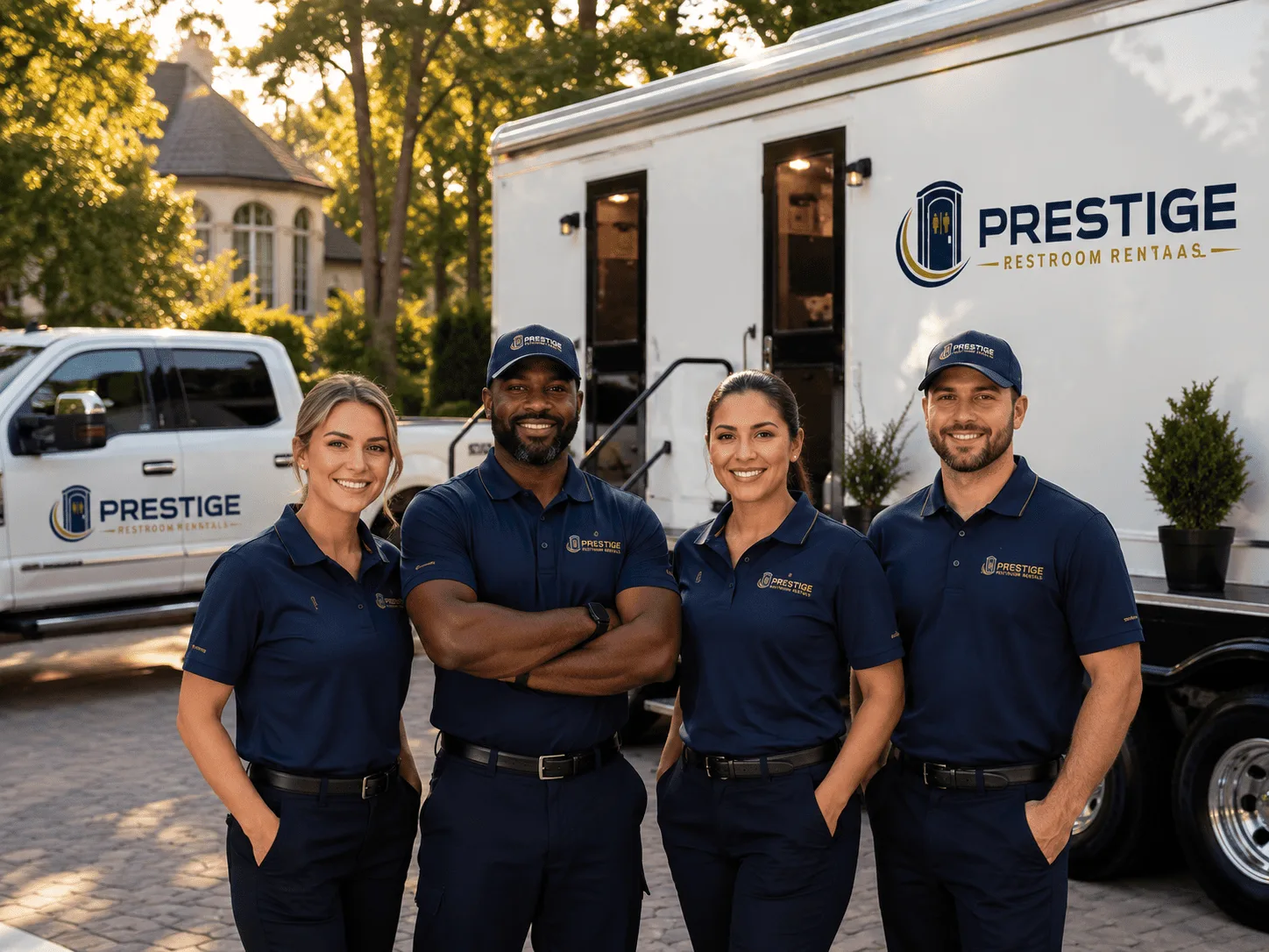 Trusted Luxury Portable Restrooms company in Millican, TX